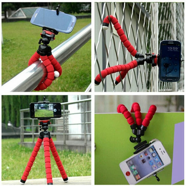 Flexible Octopus Phone Holder