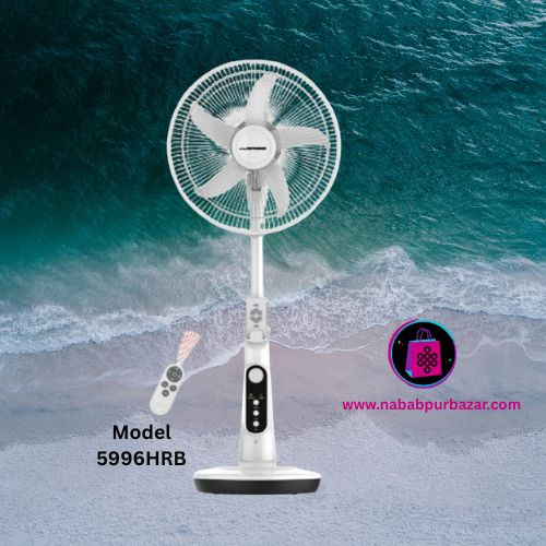 Defender KTH-5996HRB Ac/Dc Rechargeable 16" Fan with Remote | Genuine